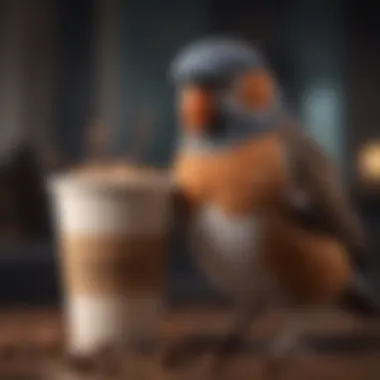 Caffeine's Physiological Effects on Birds An informative infographic outlining caffeine effects on avian health