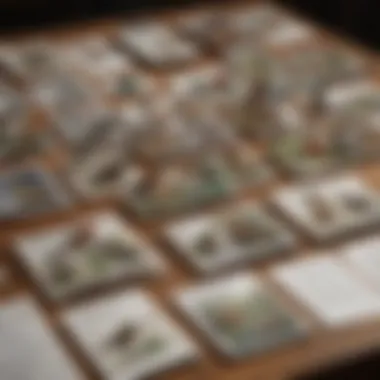 An array of field guides spread out on a table, featuring different bird species and habitats.