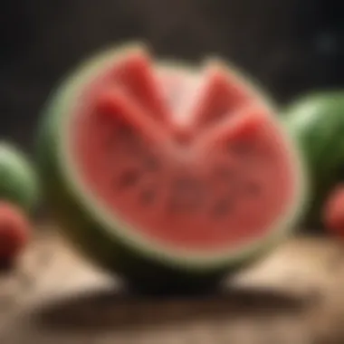 Nutritional Insights: Watermelon for Pet Birds An infographic illustrating the nutritional benefits of watermelon for birds.