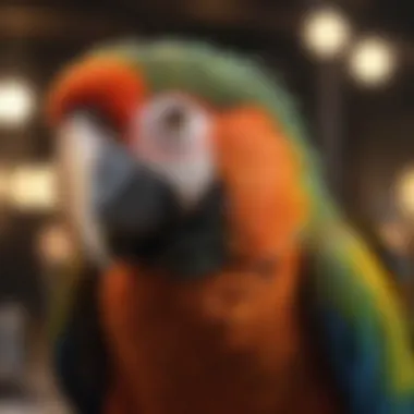 Essential Cage Maintenance for Macaws Routine maintenance of a macaw's cage