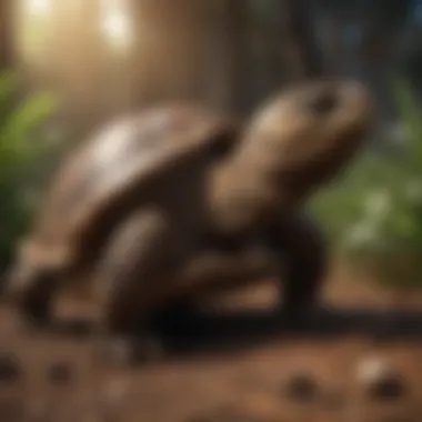 Creating an Optimal Habitat for Tortoises A well-designed tortoise habitat with optimal lighting