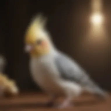 A Visual Guide to Cockatiel Names An illustrated guide showing various cockatiel names