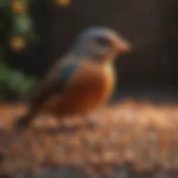 A vibrant assortment of bird feed and seeds