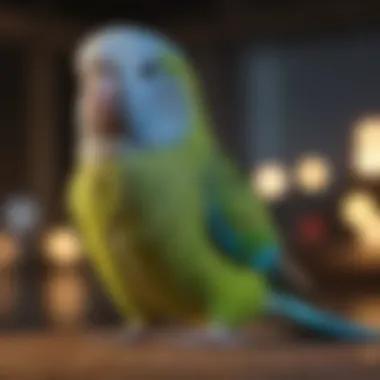 Understanding Parakeet Behavioral Cues A detailed infographic explaining parakeet behavioral cues.