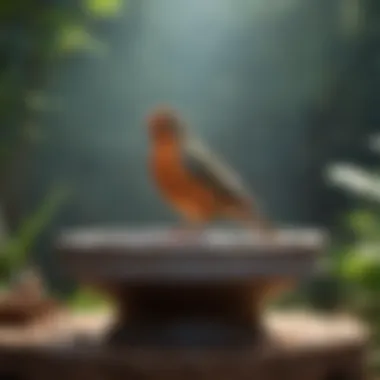 Essential Materials for DIY Bird Bath Materials for constructing a DIY bird bath