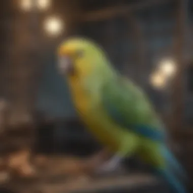 Exploring Material Options for Parakeet Cages Different materials for cage coverings displayed