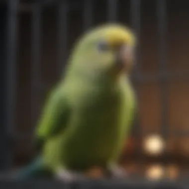 Understanding Parakeet Behavioral Responses to Cage Covering Parakeets showing various behavioral responses