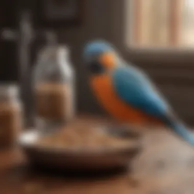 Nutritional Essentials for Pet Birds Variety of bird food and nutrition products
