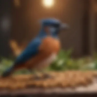 Nutrition Matters: Understanding the Dietary Needs of Birds A variety of bird food and treats arranged aesthetically.