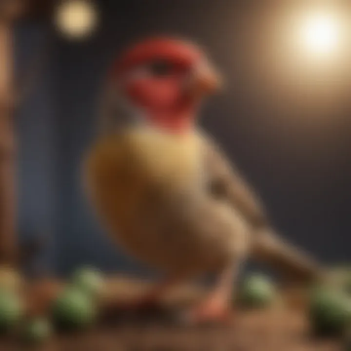 Different types of finch toys displayed for selection