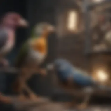 A visual comparison of various flightcage designs for birds Comparison of different flightcage designs