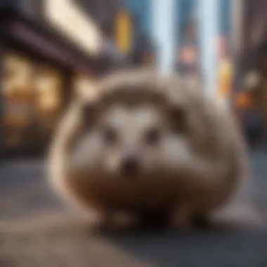 Sourcing Hedgehogs in New York City A map highlighting locations of hedgehog sellers in NYC.