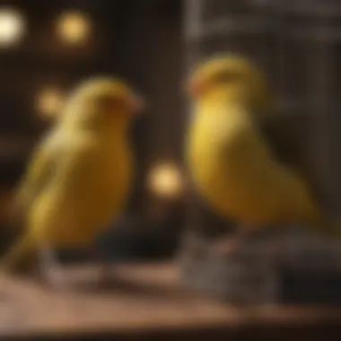 Comparison of round and traditional canary cage designs