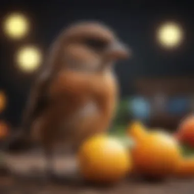 Nutritional Essentials for Small Birds A variety of small bird seeds and fresh fruits