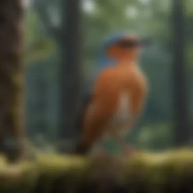 Birdwatching: A Passion Among Enthusiasts A serene birdwatching scene that captures the essence of avian enthusiasts