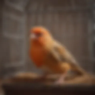 Happy birds in a spacious, well-designed cage