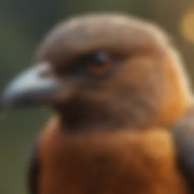 Key Features for Bird Identification A detailed illustration highlighting key features of a bird.