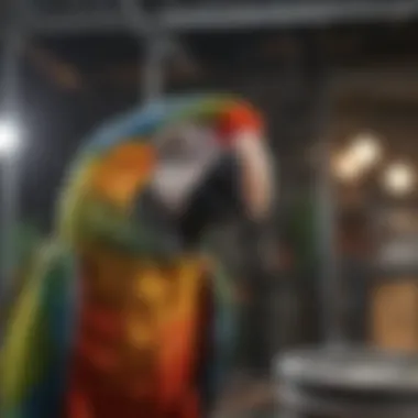 Maintenance tips for acrylic macaw cages