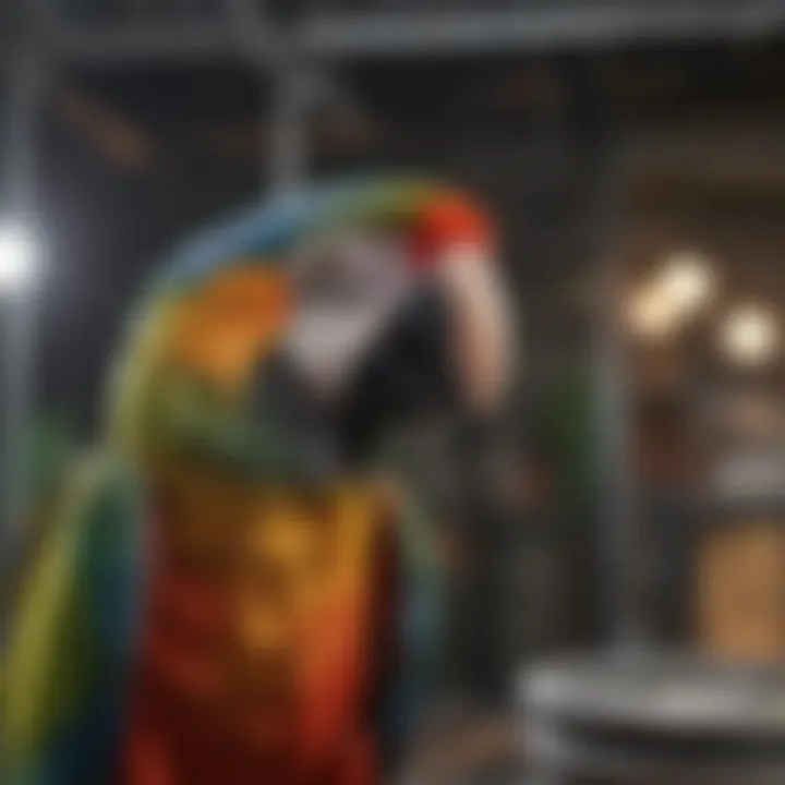 Maintenance tips for acrylic macaw cages