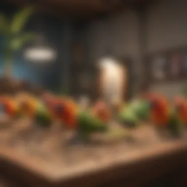Variety of Conure Beds for Every Preference Different types of conure beds displayed together