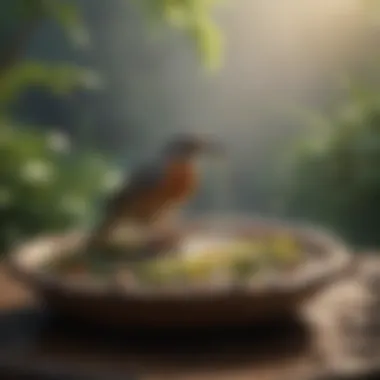 Diverse Bird Bath Designs for Every Taste An assortment of bird bath designs, showcasing different styles and materials suitable for various avian species.