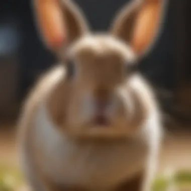 Understanding Health Indicators and Behavior in Bunnies A happy bunny exhibiting healthy behavior
