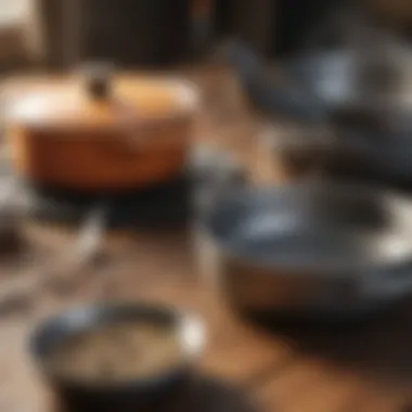 Comparison of different cookware materials