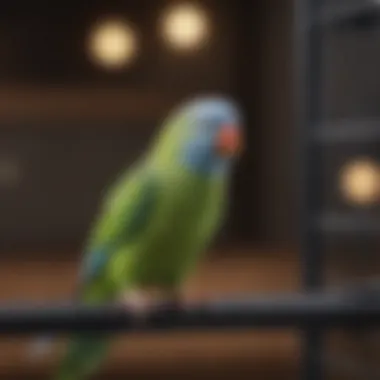 Optimal Cage Dimensions for Parakeets Diagram illustrating optimal cage dimensions for parakeets