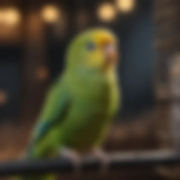 Different types of materials used in parakeet cages