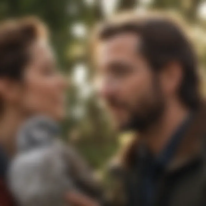 A close-up of a person interacting affectionately with a feathered companion.