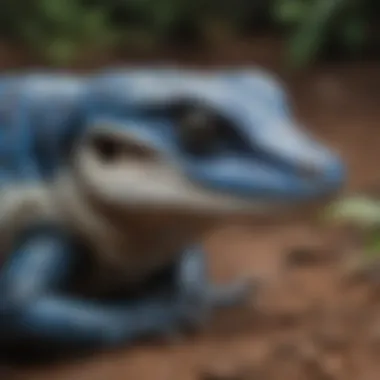 Geographical distribution map of Blue Tongue Skinks