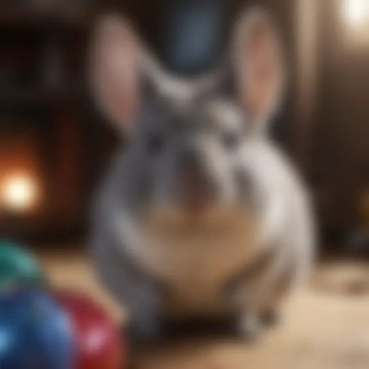 Chinchilla accessories and toys