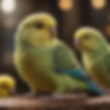 A visual comparison of various budgerigar breeds and their prices