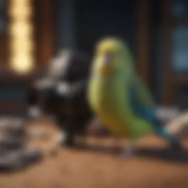 Essential Accessories for Your Budgie Variety of budgie accessories laid out
