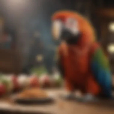 Cost Breakdown of Macaw Ownership A detailed infographic illustrating the cost breakdown of macaw ownership over time.