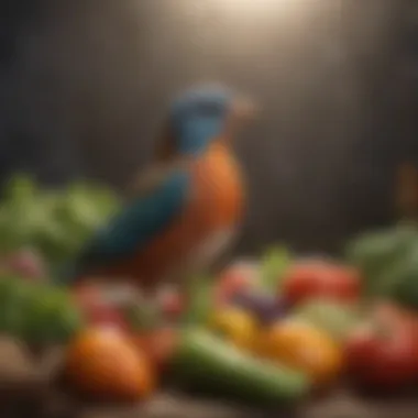 Essential Vegetables for Avian Diets Fresh vegetables beneficial for bird diets