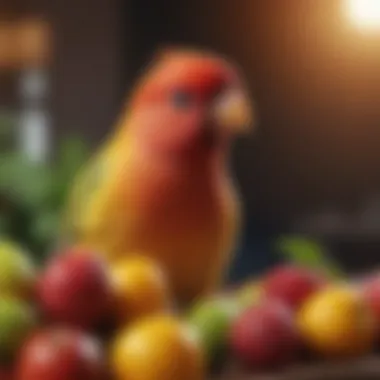 Nutritious Fruits for Pet Birds Colourful fruits that are healthy for pet birds