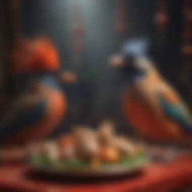 Celebratory Ceremonies Emphasizing the Role of Birds Ceremonial activities that highlight birds in tradition