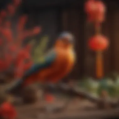 Cultural Significance of Bird Motifs in Decorations Traditional decorations featuring bird motifs