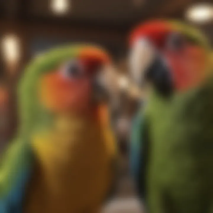 Ongoing care needs for talking parrots