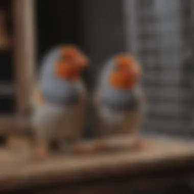Styles of Zebra Finch Cages Comparison of different styles of zebra finch cages