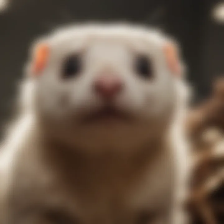 A selection of ferrets at a reputable breeder